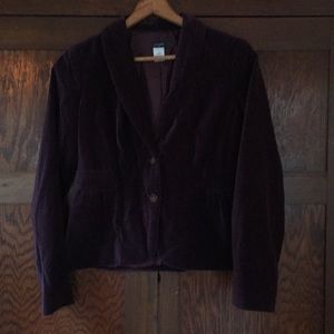 Velvet blazer